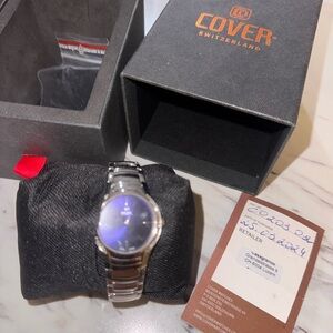 Cover Switzerland Silver Watch